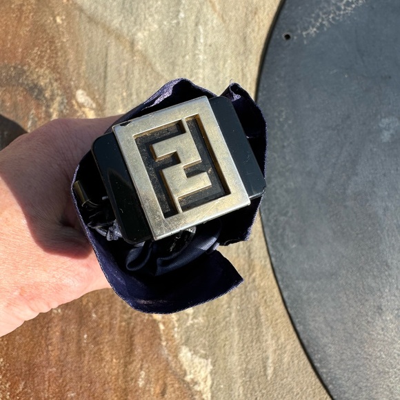 Rare Fendi Zucca umbrella with case - beautiful details! - Picture 5 of 16